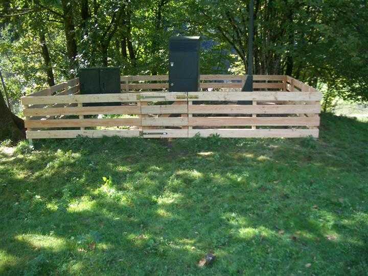 Holzzaun für draußen von Zimmerei Roider aus Gündlkofen bei Landshut